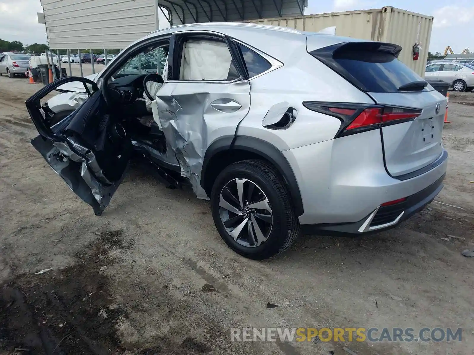 3 Фотография поврежденного автомобиля JTJBJRBZXK2098139 LEXUS NX 2019