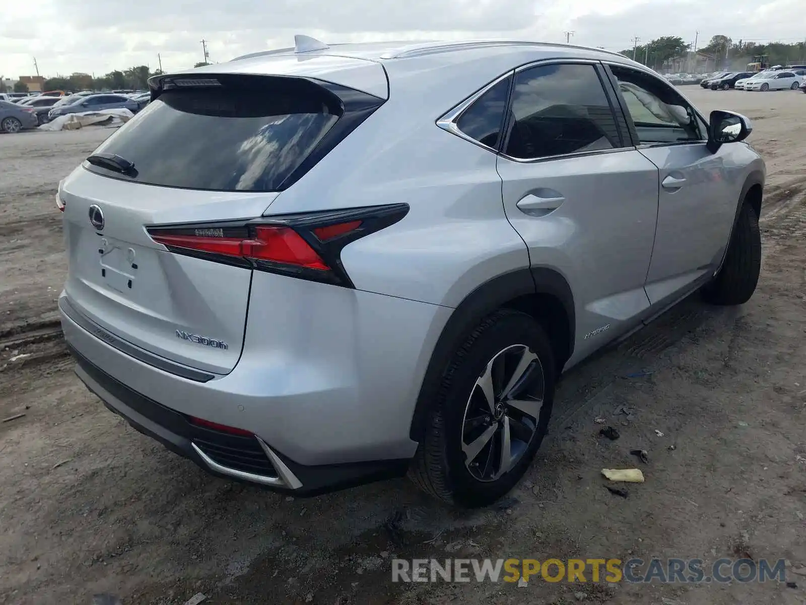 4 Фотография поврежденного автомобиля JTJBJRBZXK2098139 LEXUS NX 2019