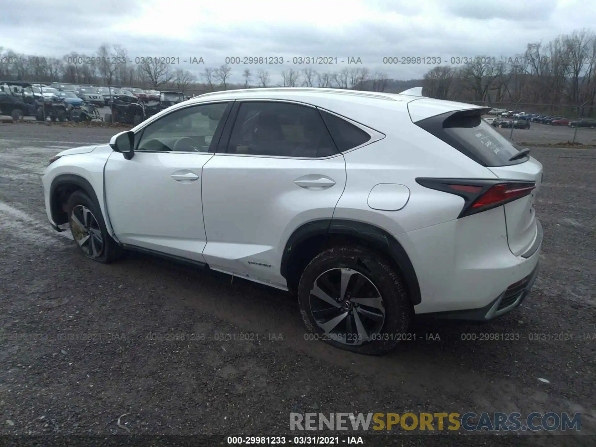 3 Фотография поврежденного автомобиля JTJBJRBZXK2098609 LEXUS NX 2019