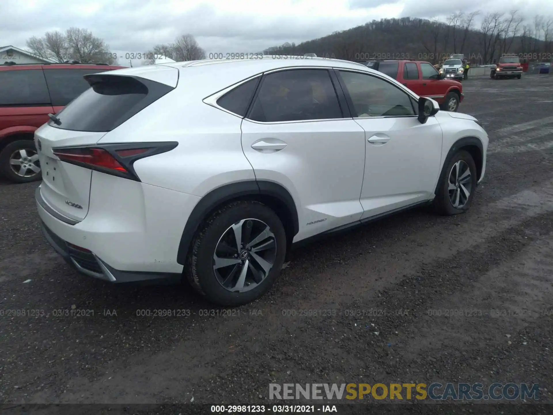 4 Фотография поврежденного автомобиля JTJBJRBZXK2098609 LEXUS NX 2019