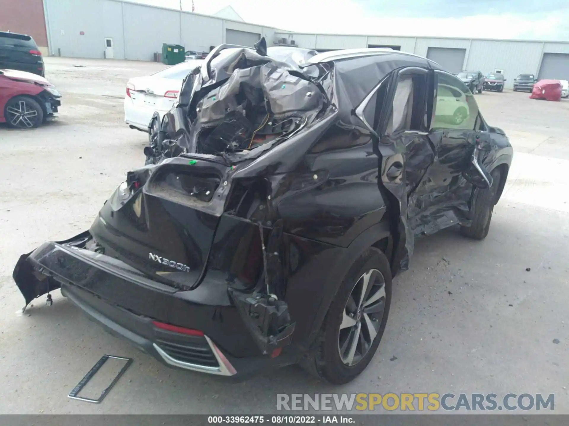 4 Photograph of a damaged car JTJBJRBZXK2103548 LEXUS NX 2019