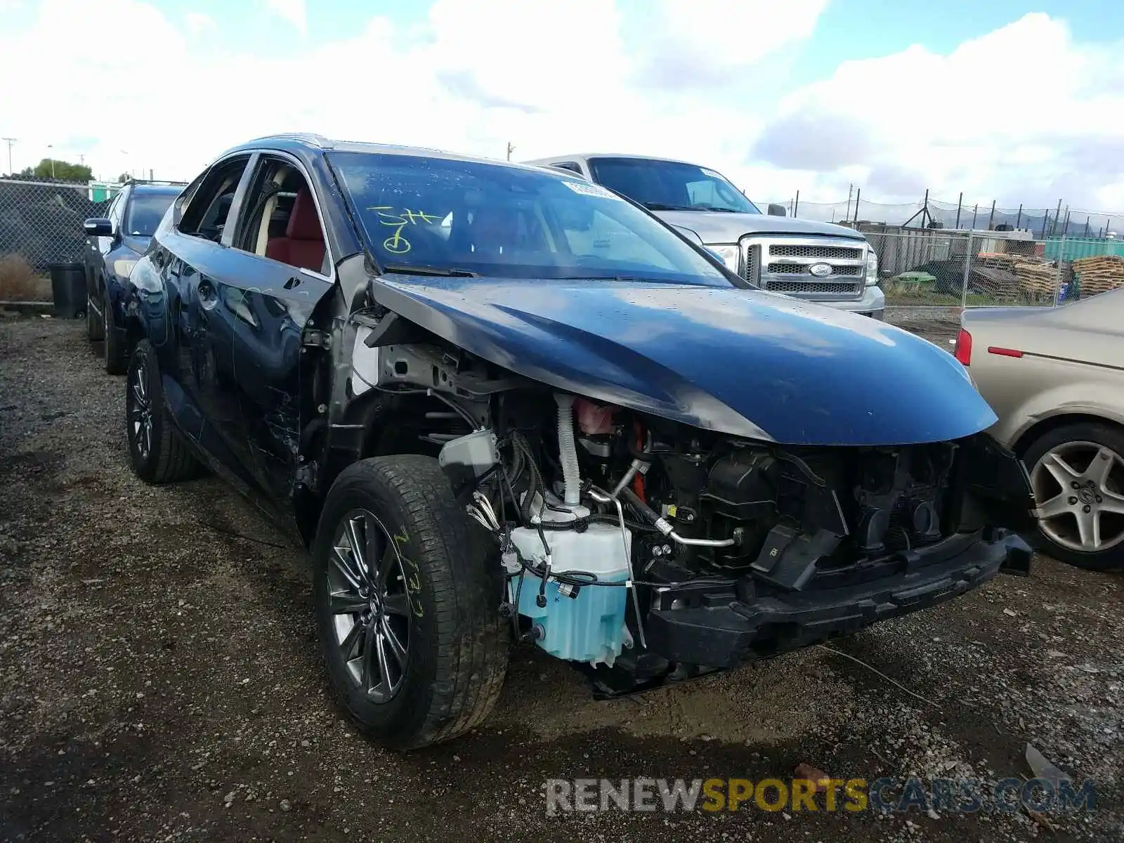 1 Фотография поврежденного автомобиля JTJBJRBZXK2108183 LEXUS NX 2019