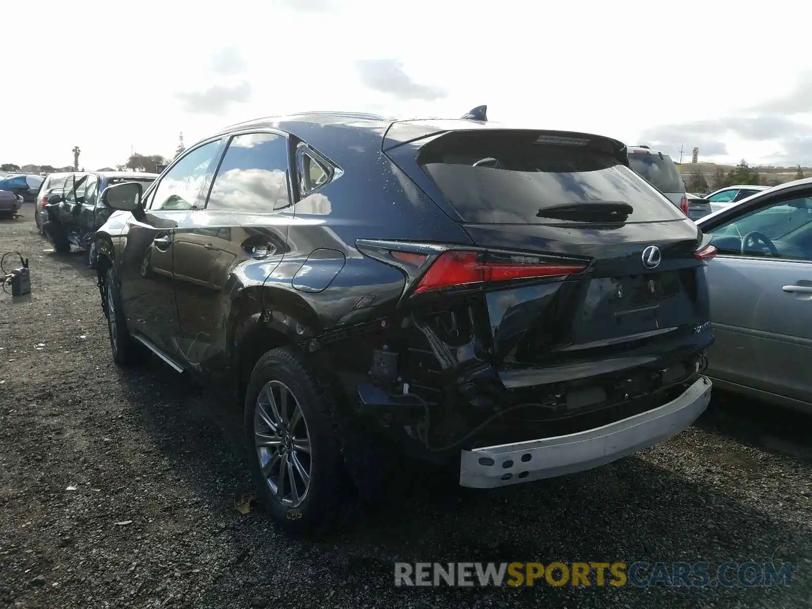 3 Фотография поврежденного автомобиля JTJBJRBZXK2108183 LEXUS NX 2019
