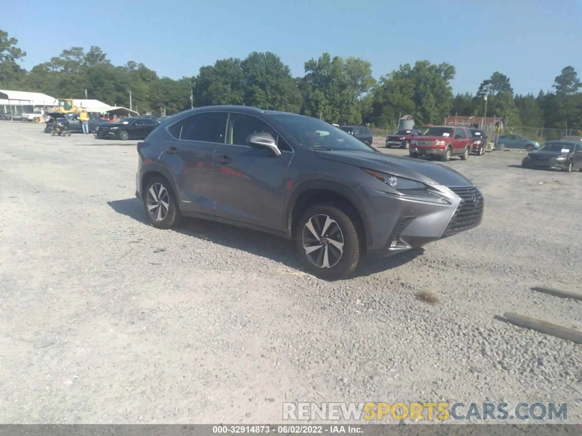 1 Photograph of a damaged car JTJBJRBZXK2111987 LEXUS NX 2019