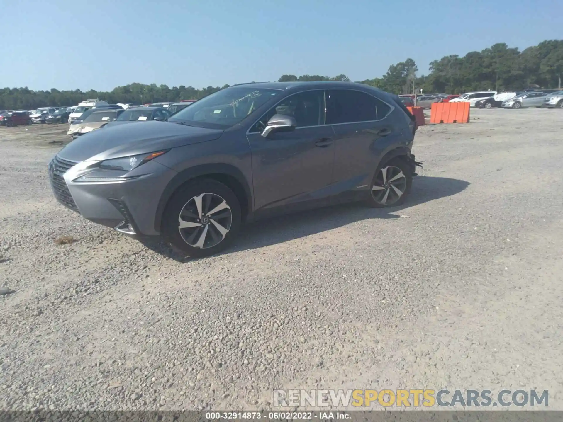 2 Фотография поврежденного автомобиля JTJBJRBZXK2111987 LEXUS NX 2019