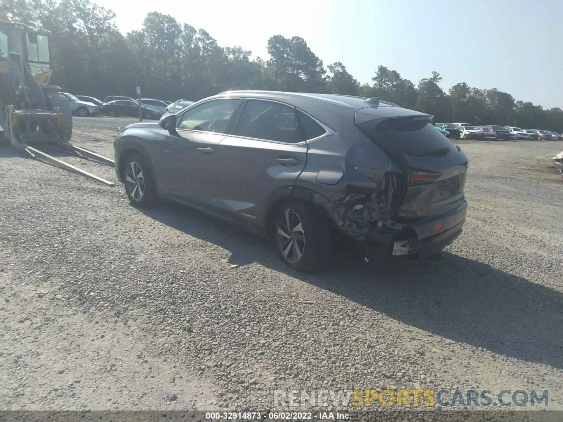 3 Photograph of a damaged car JTJBJRBZXK2111987 LEXUS NX 2019