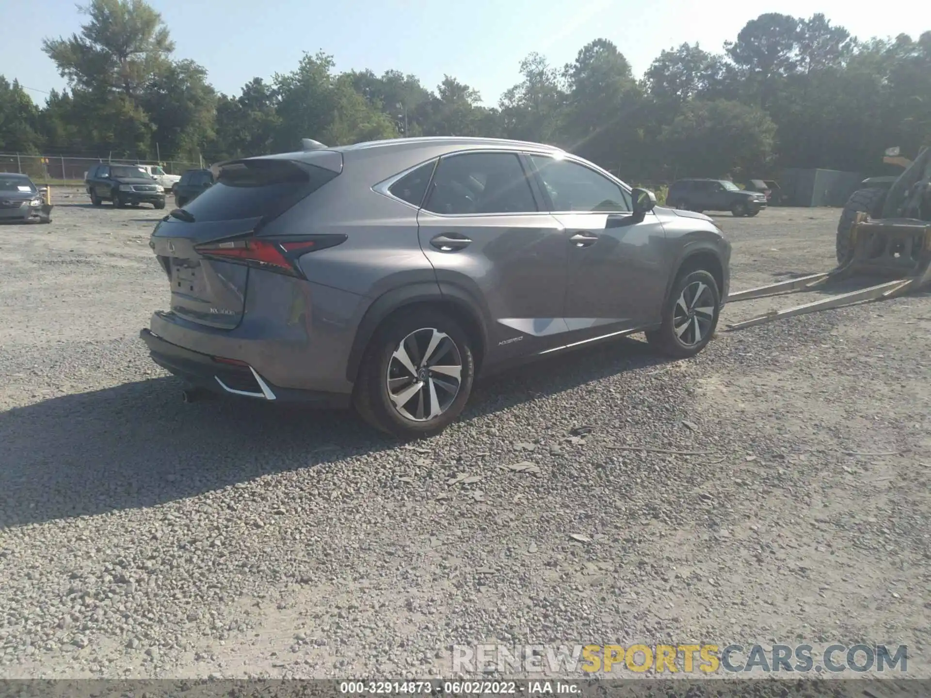 4 Фотография поврежденного автомобиля JTJBJRBZXK2111987 LEXUS NX 2019