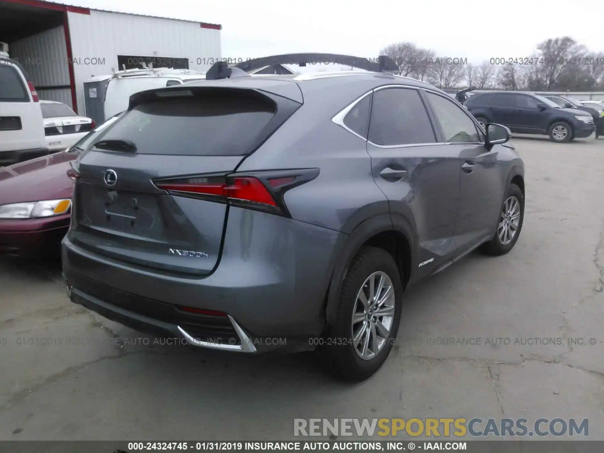 4 Фотография поврежденного автомобиля JTJBJRBZXK2112217 LEXUS NX 2019