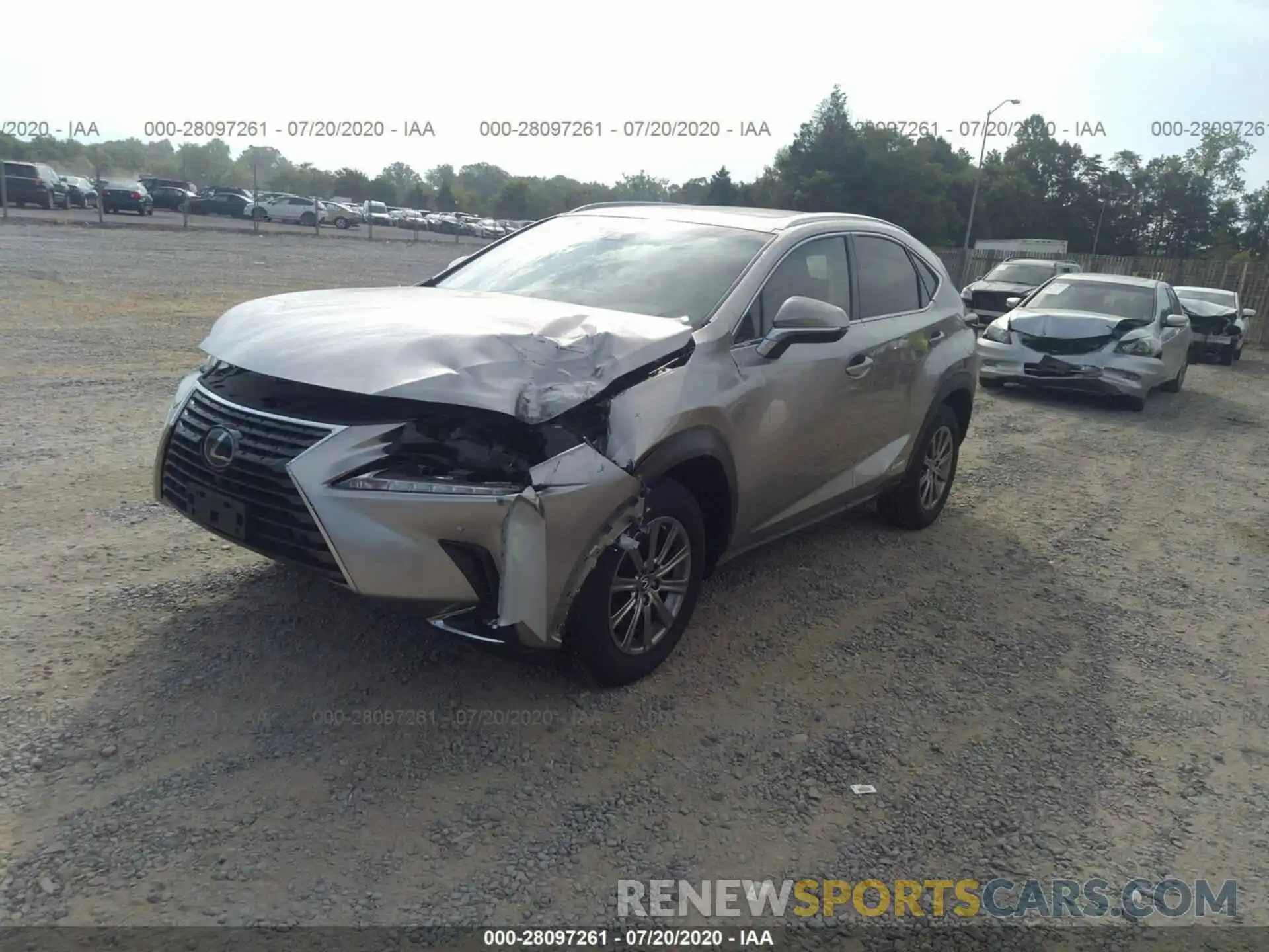 2 Photograph of a damaged car JTJBJRBZXK2112704 LEXUS NX 2019