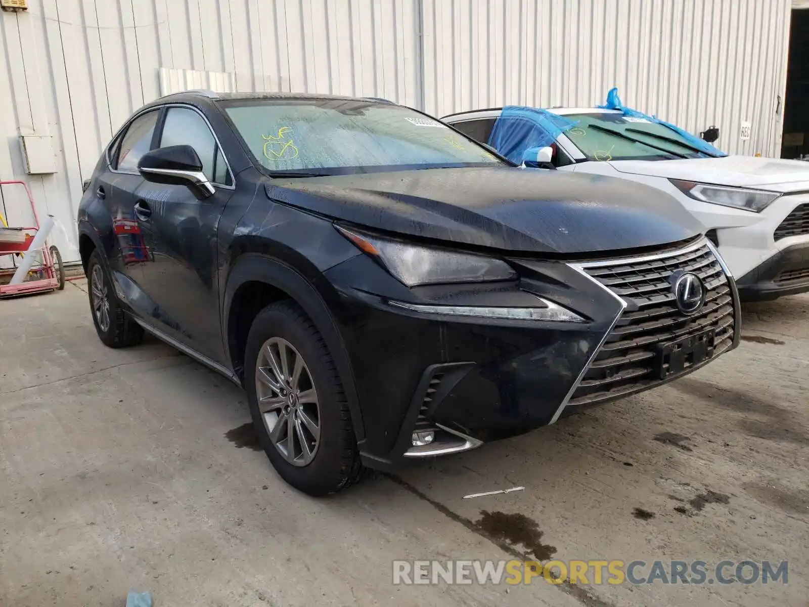 1 Photograph of a damaged car JTJBJRBZXK2112802 LEXUS NX 2019