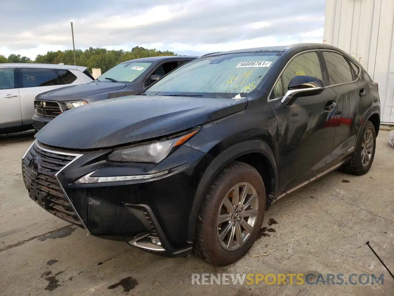 2 Photograph of a damaged car JTJBJRBZXK2112802 LEXUS NX 2019