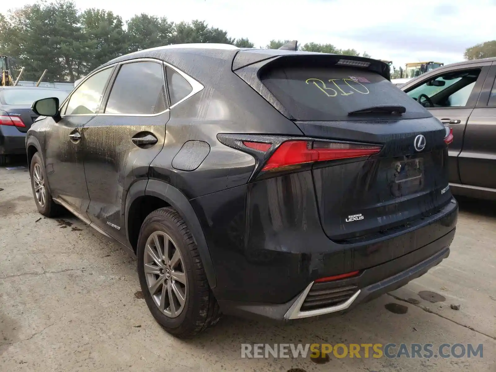 3 Фотография поврежденного автомобиля JTJBJRBZXK2112802 LEXUS NX 2019