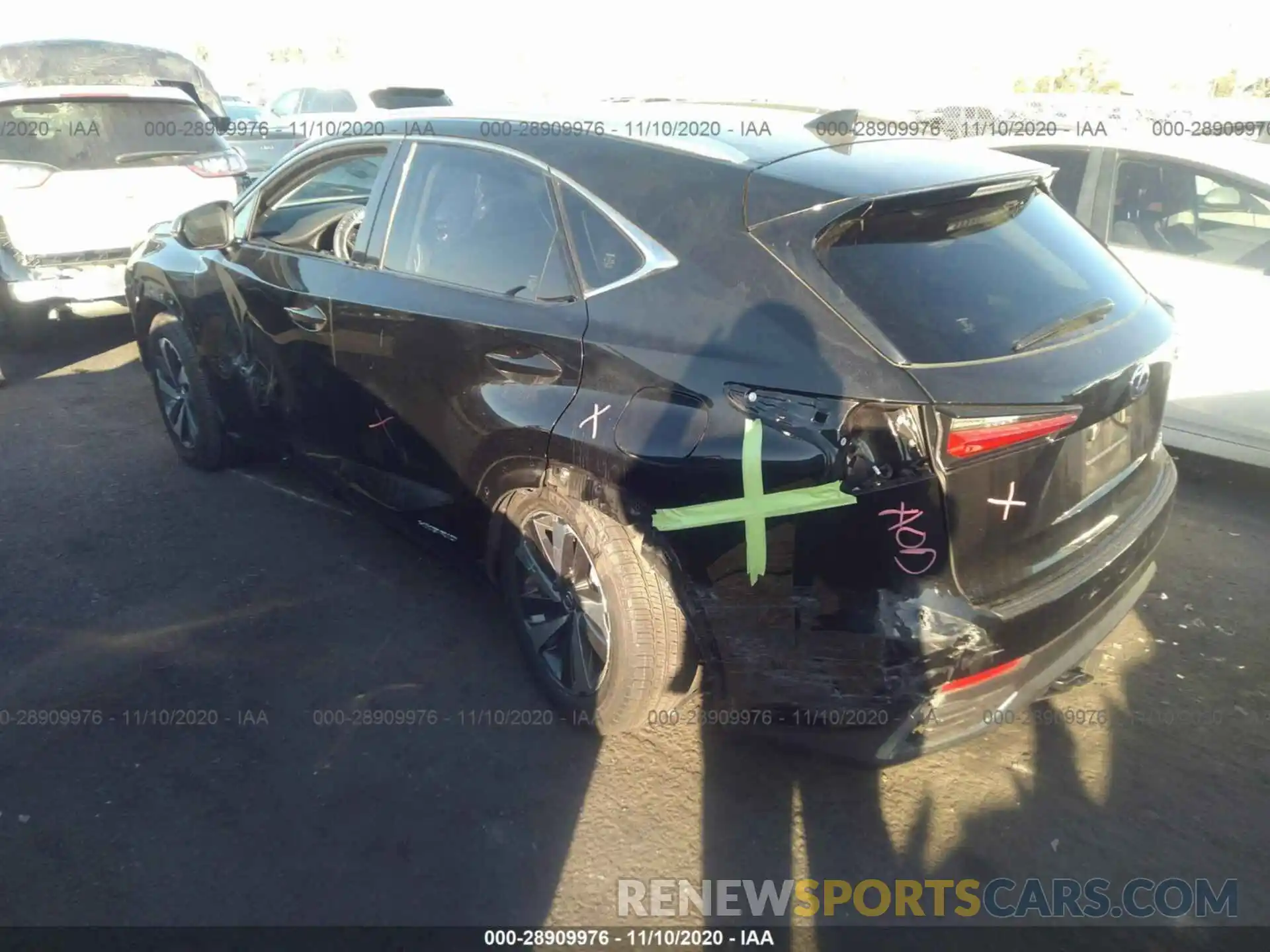 3 Photograph of a damaged car JTJBJRBZXK2115053 LEXUS NX 2019