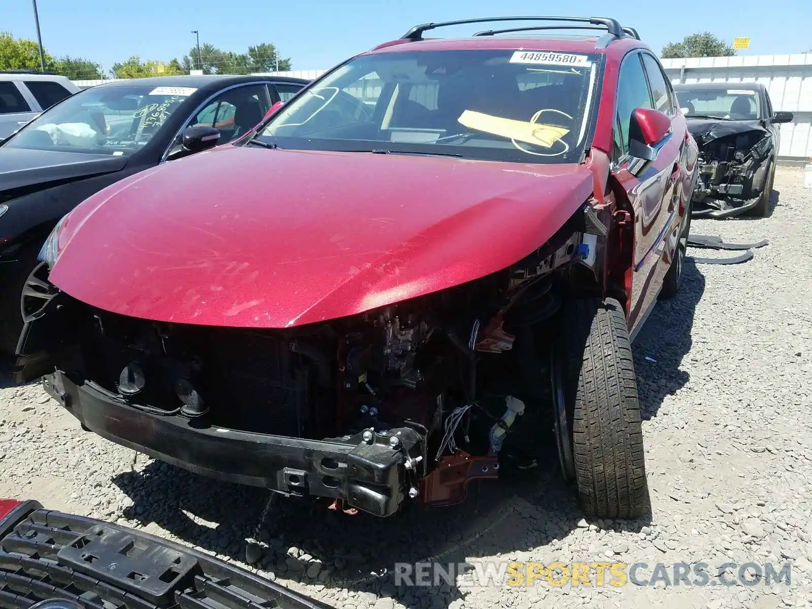 2 Photograph of a damaged car JTJBJRBZXK2117658 LEXUS NX 2019