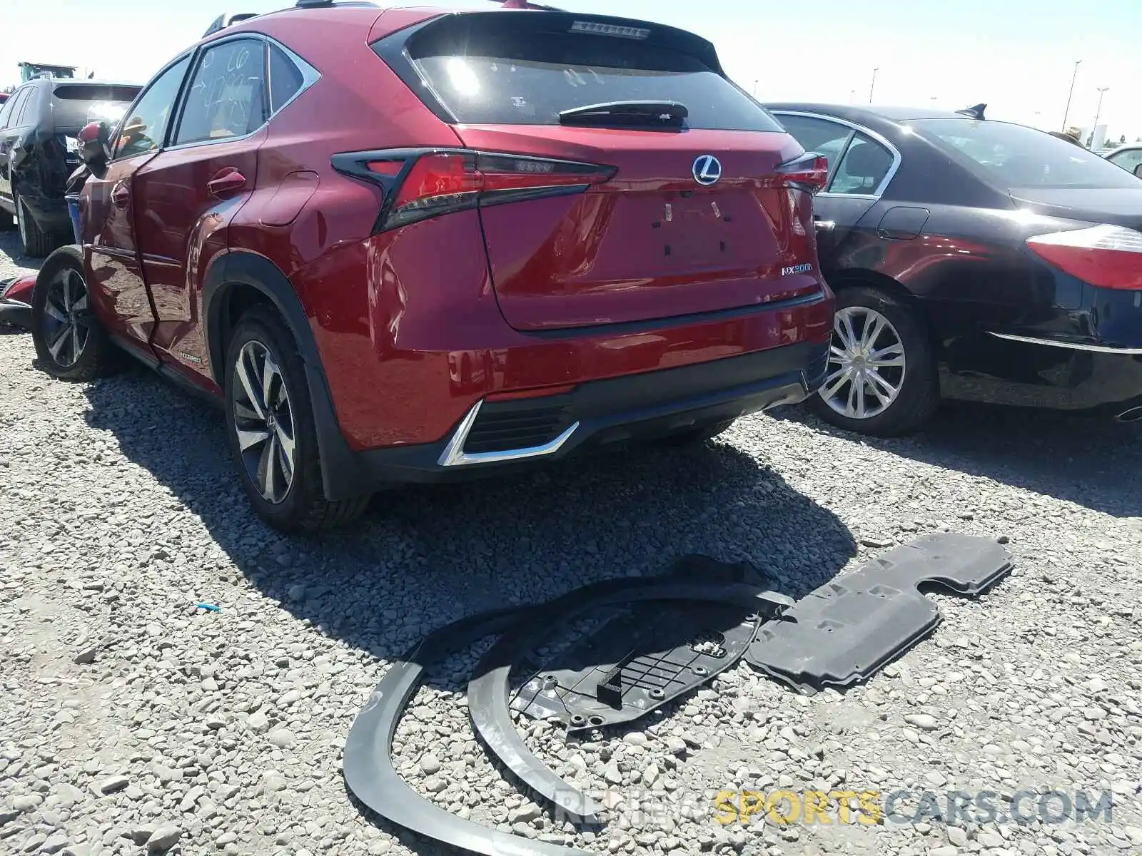 3 Фотография поврежденного автомобиля JTJBJRBZXK2117658 LEXUS NX 2019