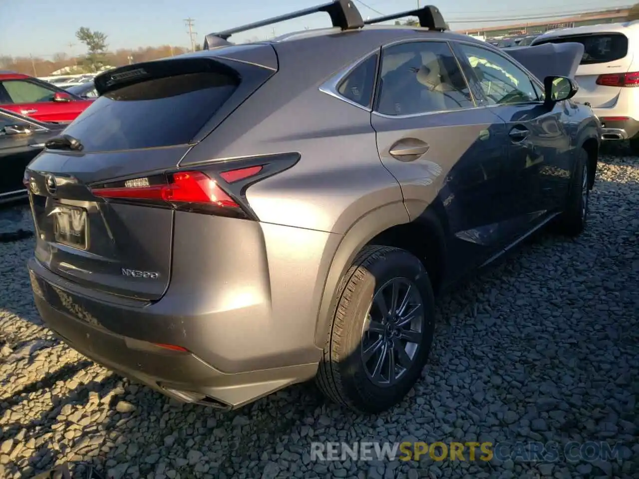 4 Фотография поврежденного автомобиля JTJDARDZ2L2234822 LEXUS NX 2019