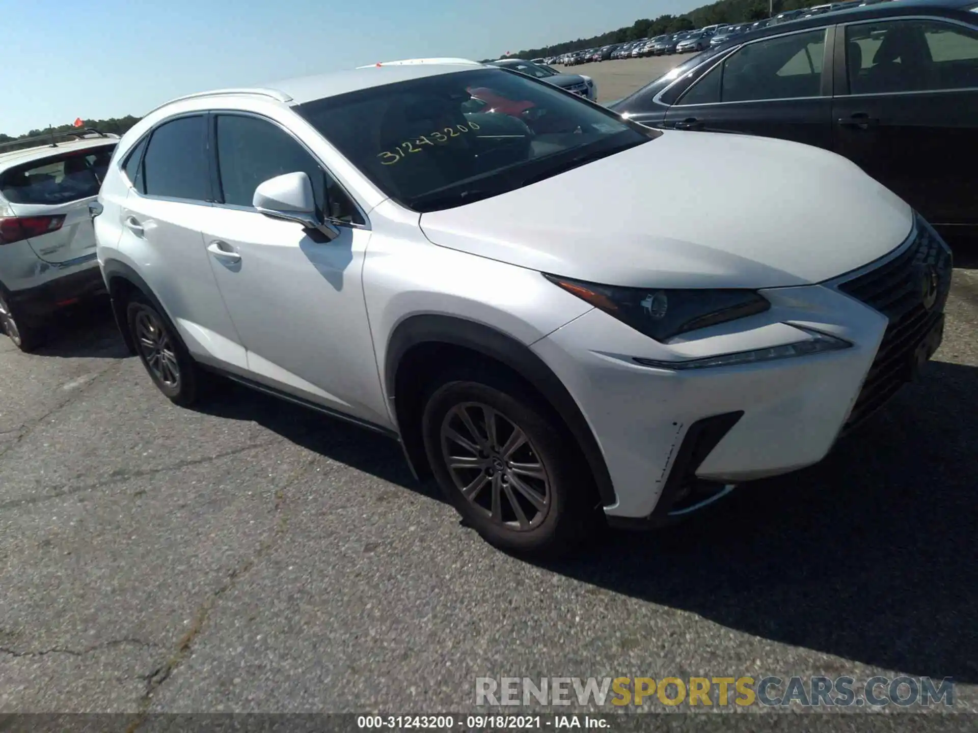 1 Photograph of a damaged car JTJYARBZ0K2118196 LEXUS NX 2019