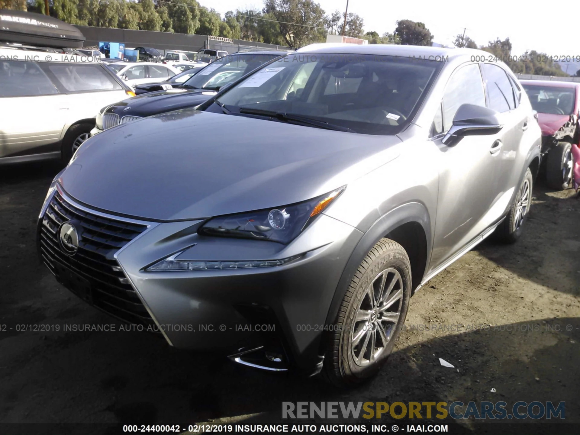 2 Photograph of a damaged car JTJYARBZ0K2119316 LEXUS NX 2019