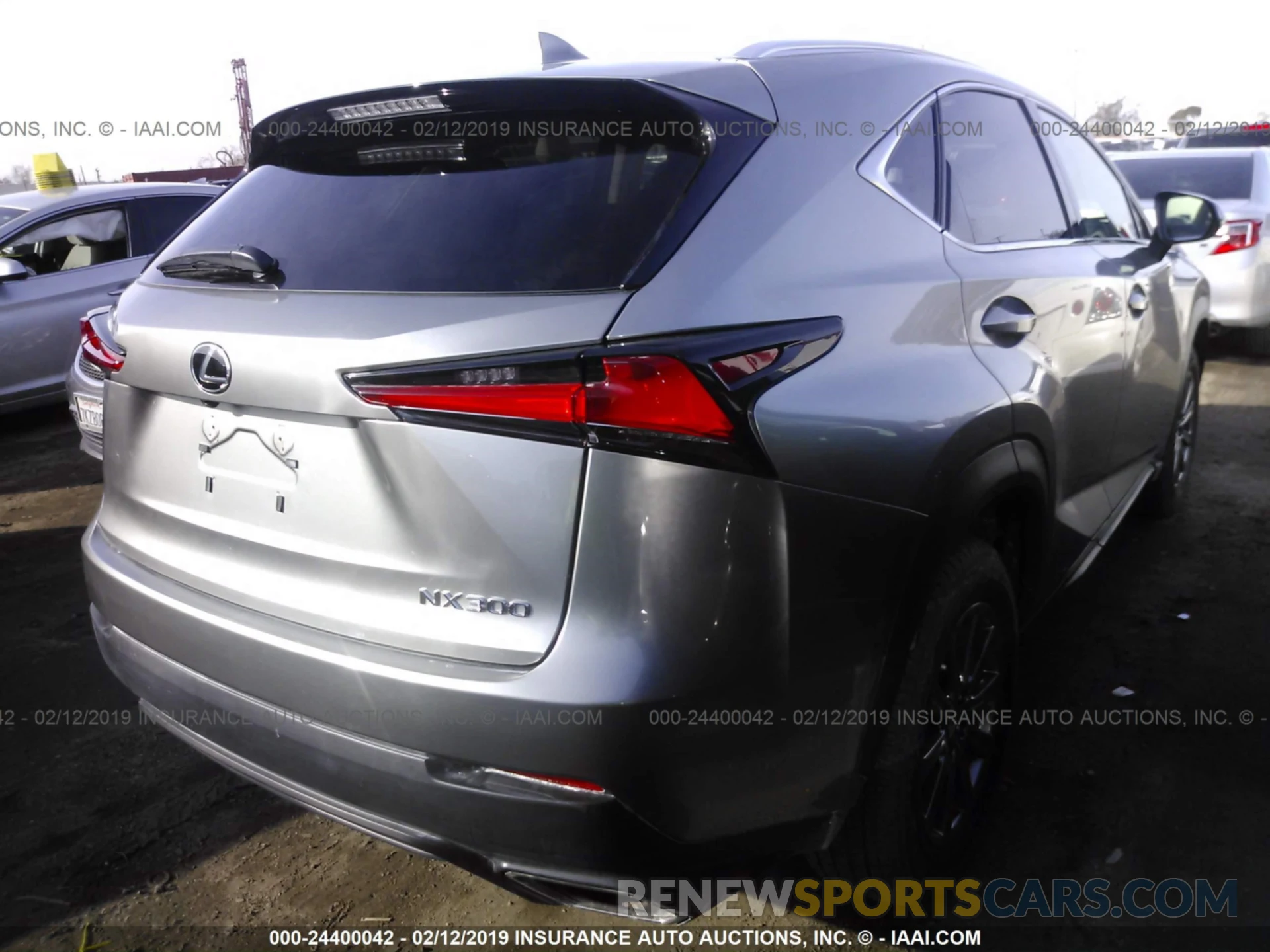 4 Фотография поврежденного автомобиля JTJYARBZ0K2119316 LEXUS NX 2019