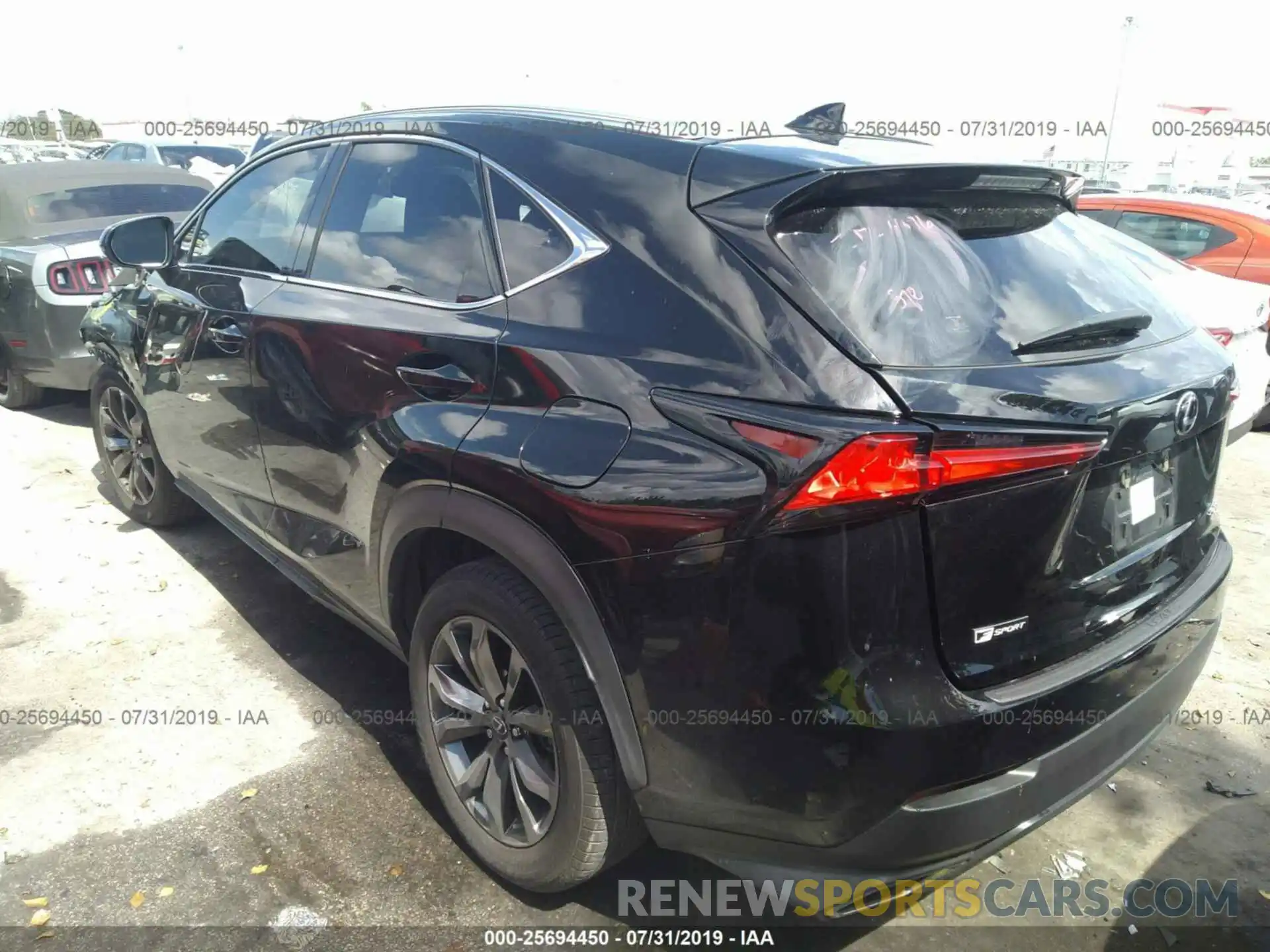 3 Photograph of a damaged car JTJYARBZ0K2120157 LEXUS NX 2019