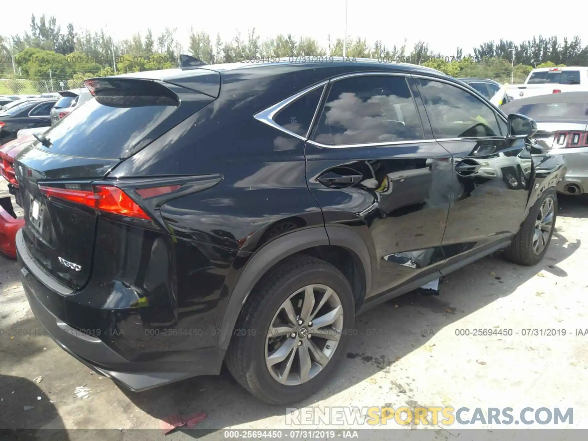 4 Photograph of a damaged car JTJYARBZ0K2120157 LEXUS NX 2019