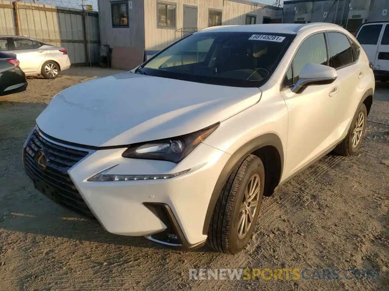 2 Фотография поврежденного автомобиля JTJYARBZ0K2120255 LEXUS NX 2019