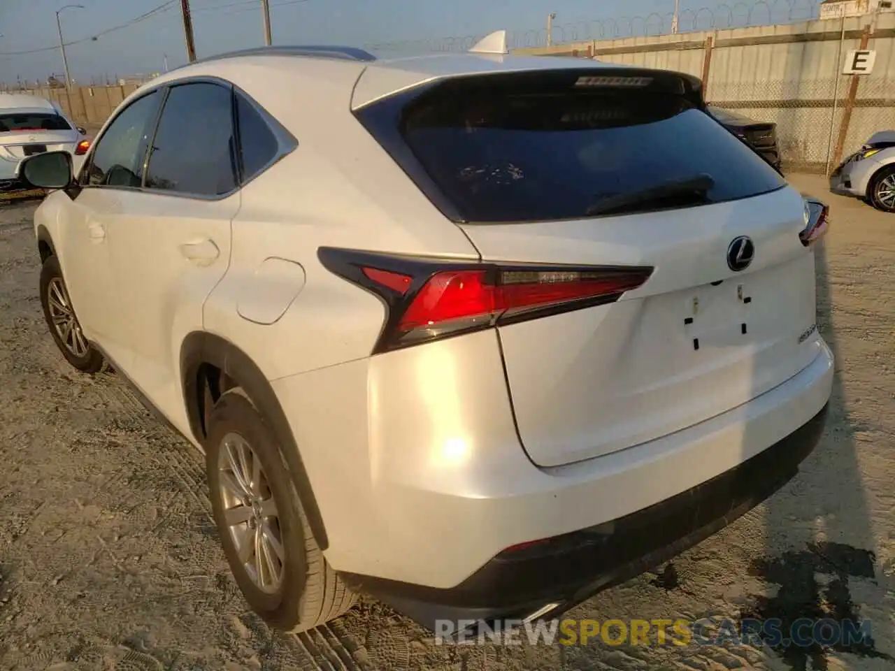 3 Фотография поврежденного автомобиля JTJYARBZ0K2120255 LEXUS NX 2019