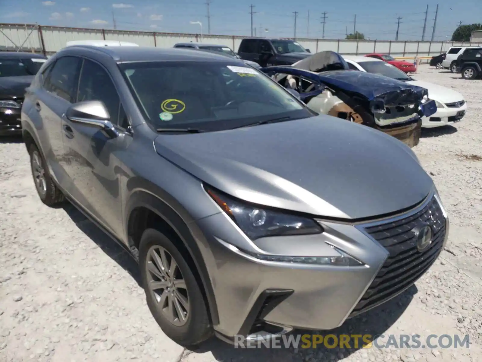 1 Фотография поврежденного автомобиля JTJYARBZ0K2121583 LEXUS NX 2019