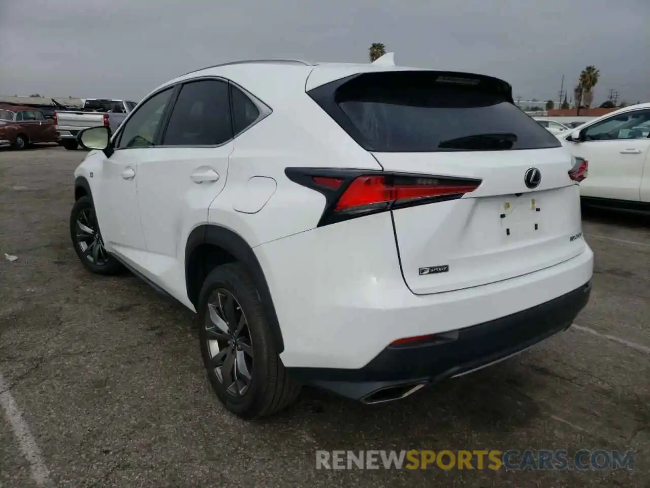 3 Фотография поврежденного автомобиля JTJYARBZ0K2122992 LEXUS NX 2019