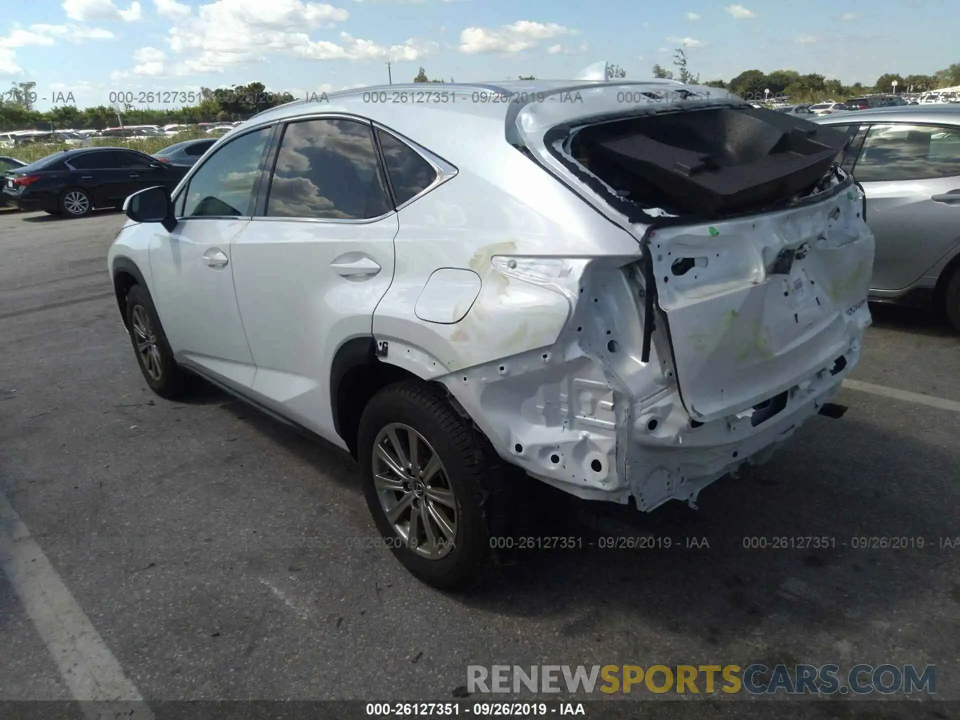 3 Photograph of a damaged car JTJYARBZ0K2123396 LEXUS NX 2019