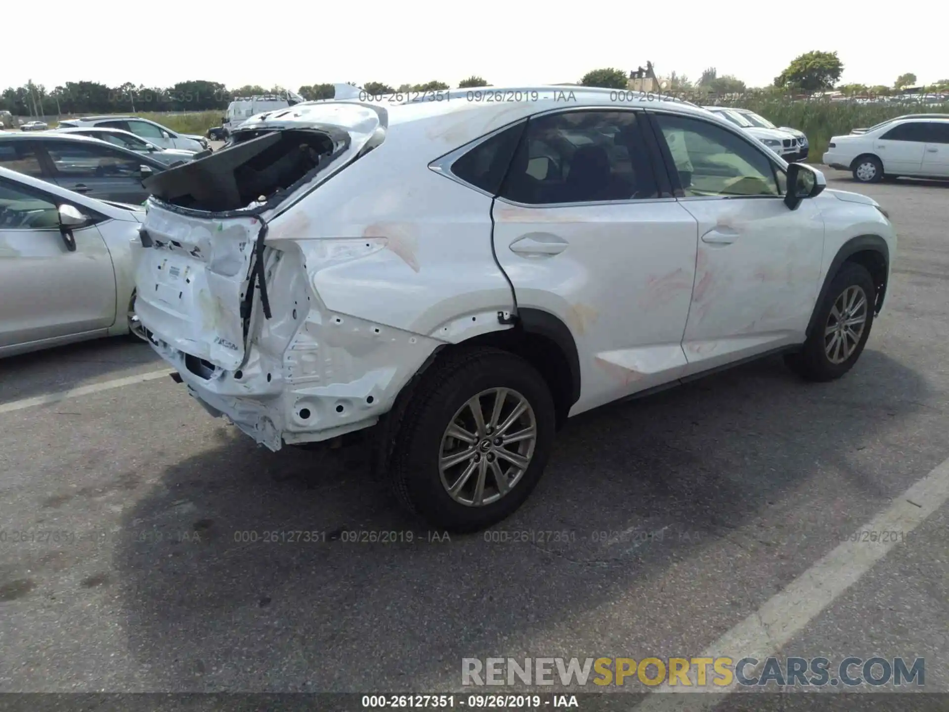 4 Photograph of a damaged car JTJYARBZ0K2123396 LEXUS NX 2019