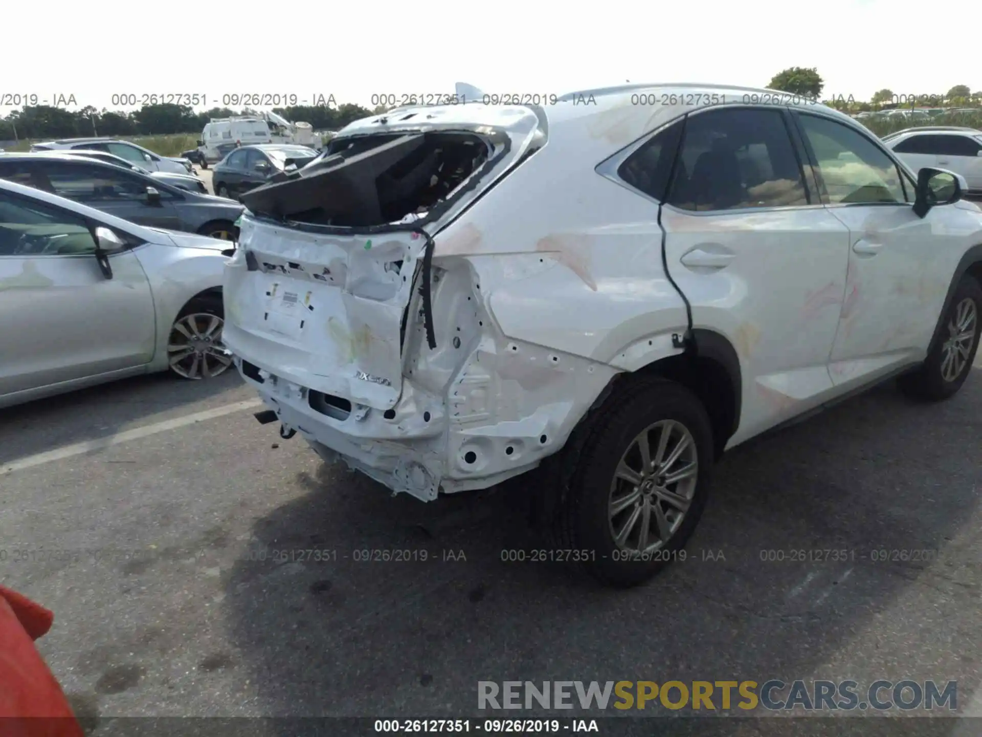 6 Photograph of a damaged car JTJYARBZ0K2123396 LEXUS NX 2019