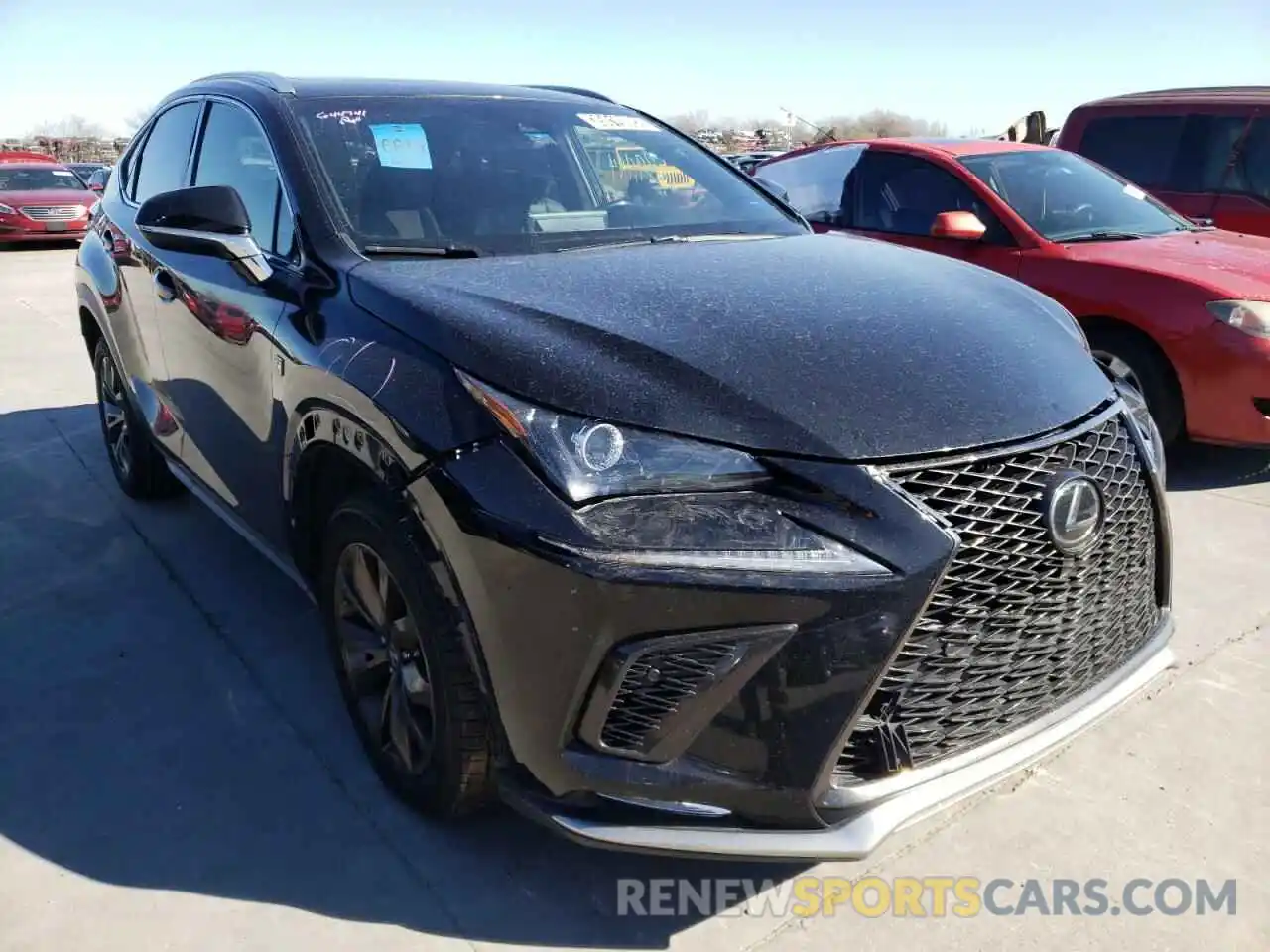 1 Photograph of a damaged car JTJYARBZ0K2123768 LEXUS NX 2019