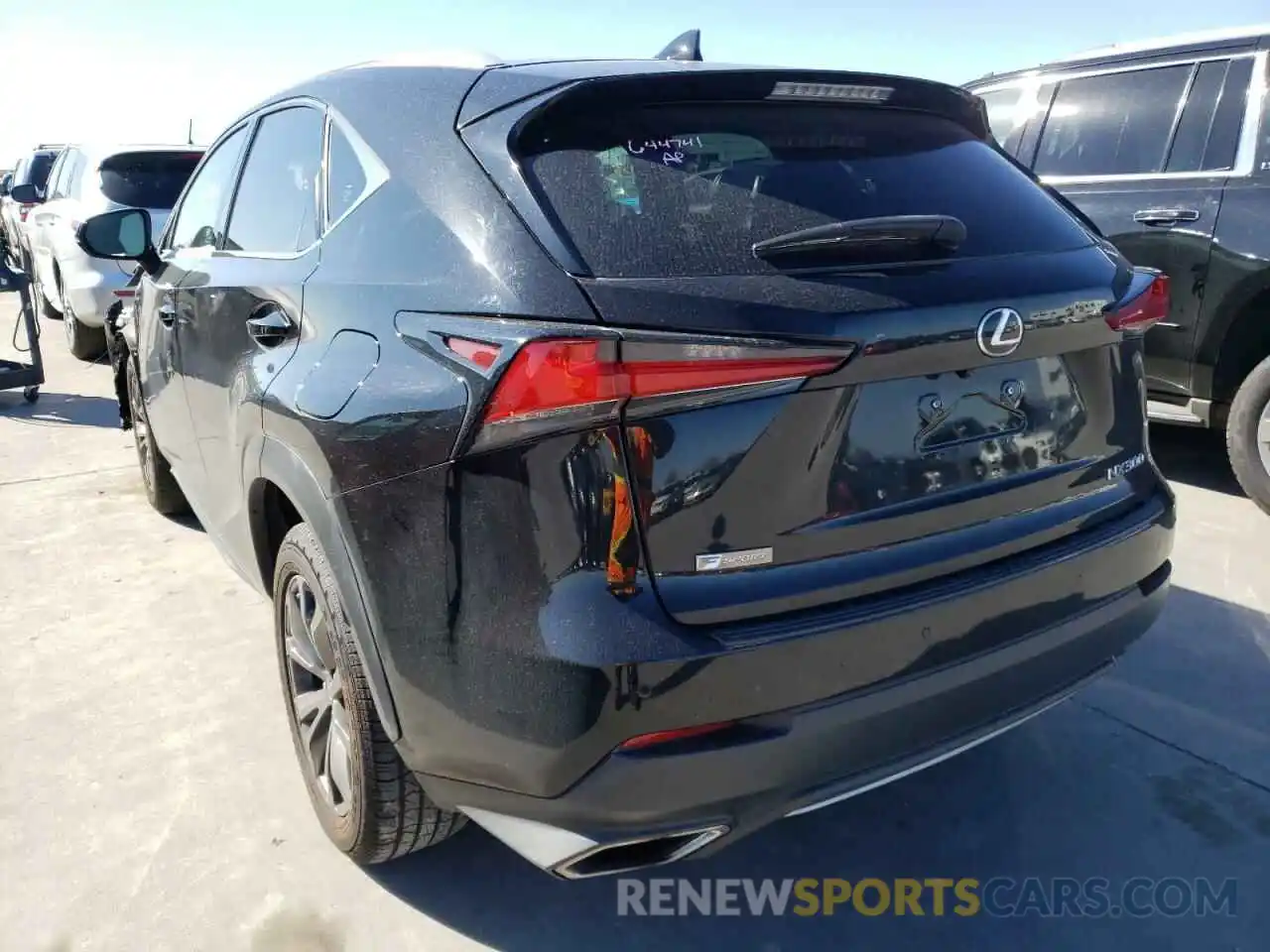 3 Photograph of a damaged car JTJYARBZ0K2123768 LEXUS NX 2019