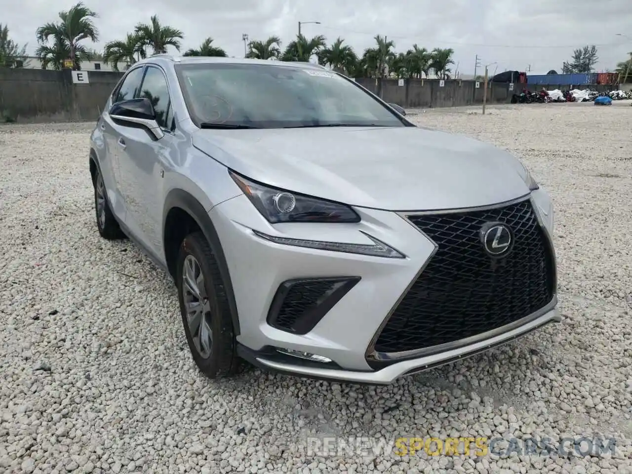 1 Photograph of a damaged car JTJYARBZ0K2125956 LEXUS NX 2019