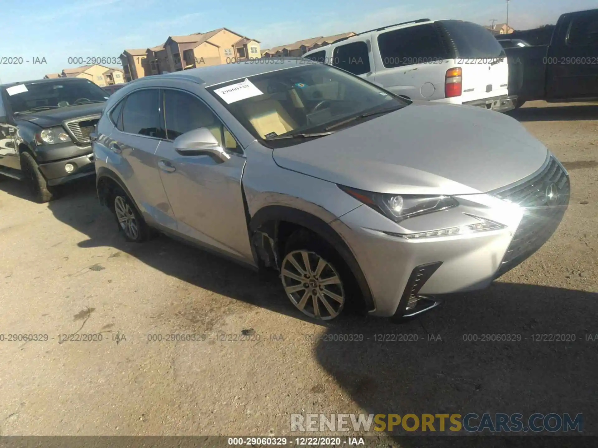 1 Photograph of a damaged car JTJYARBZ0K2126265 LEXUS NX 2019