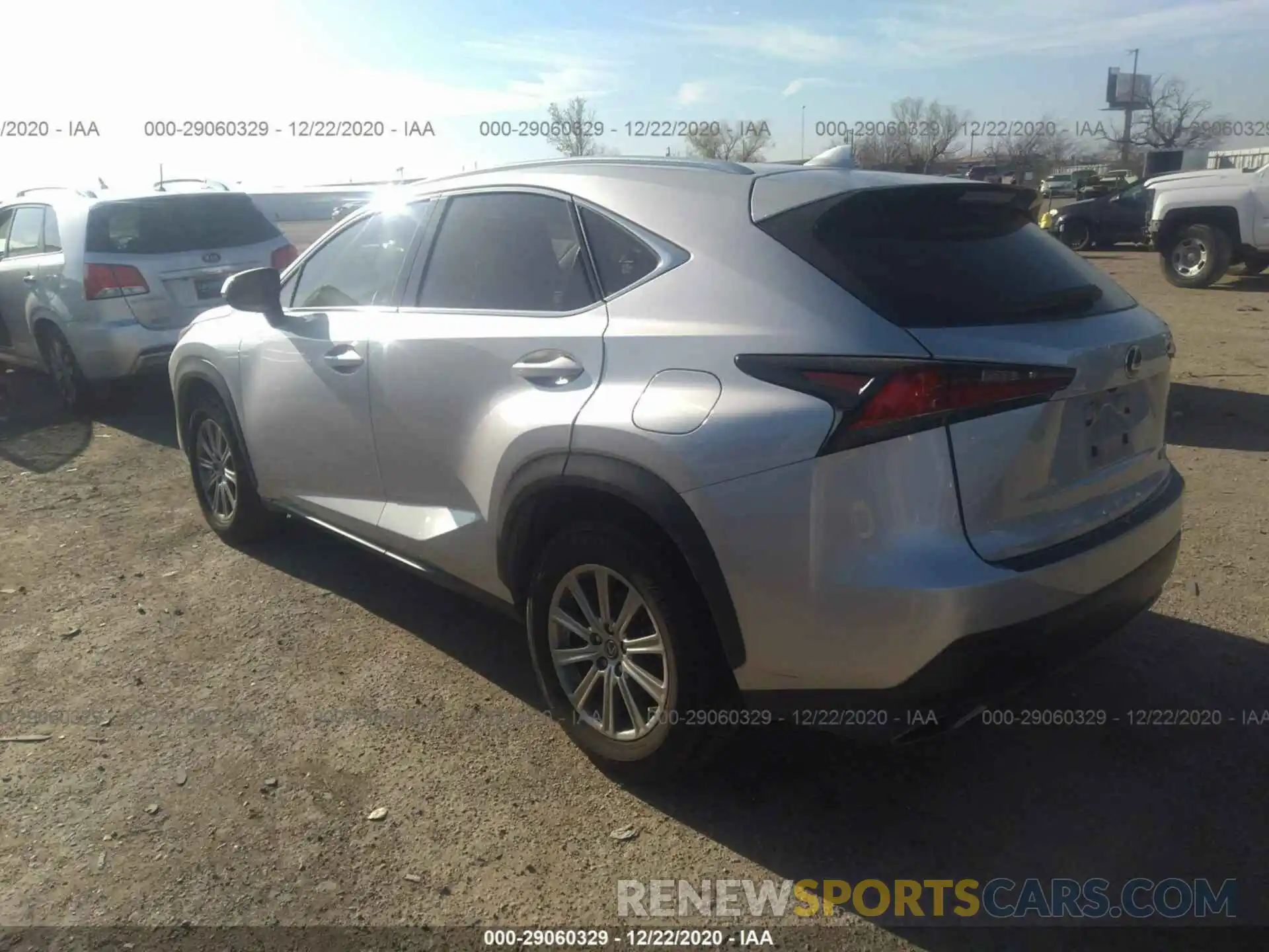 3 Фотография поврежденного автомобиля JTJYARBZ0K2126265 LEXUS NX 2019