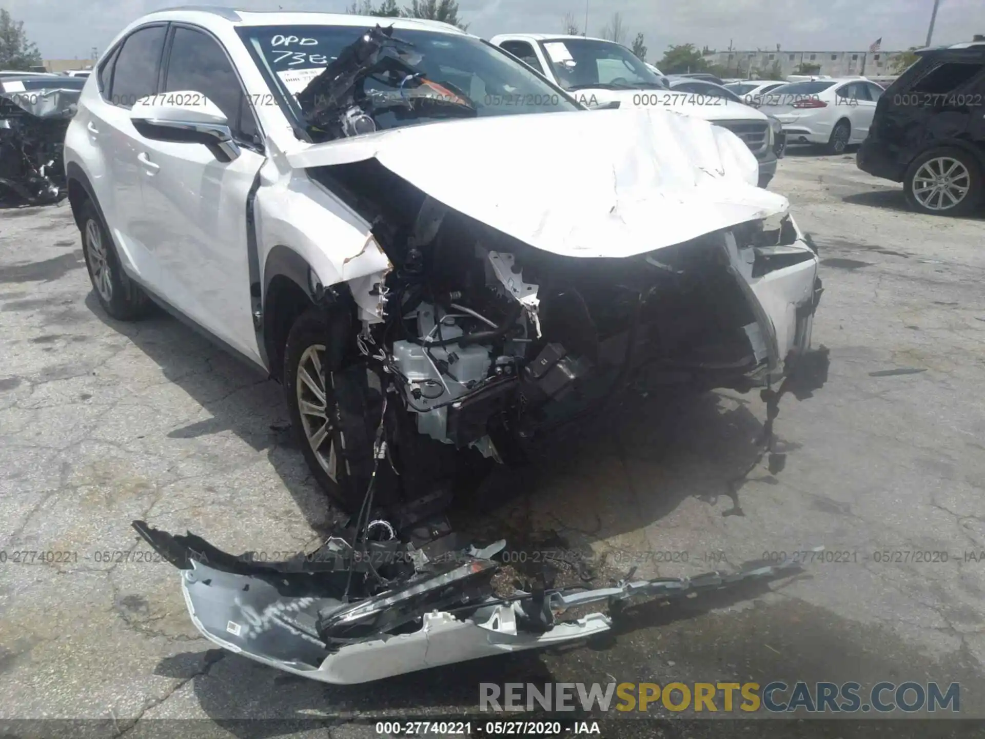 6 Photograph of a damaged car JTJYARBZ0K2127383 LEXUS NX 2019