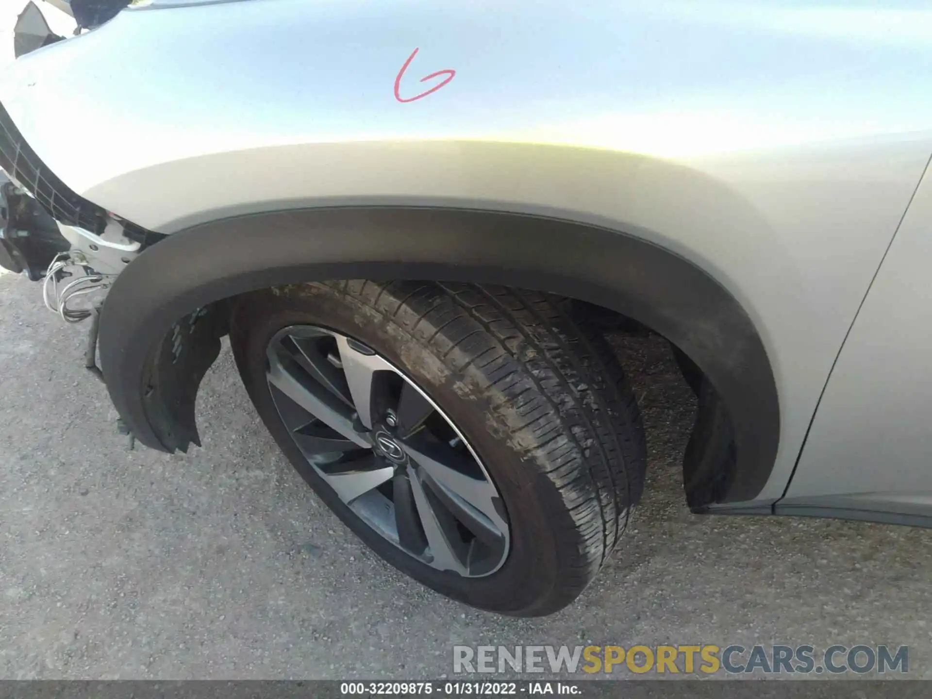 12 Photograph of a damaged car JTJYARBZ0K2127996 LEXUS NX 2019