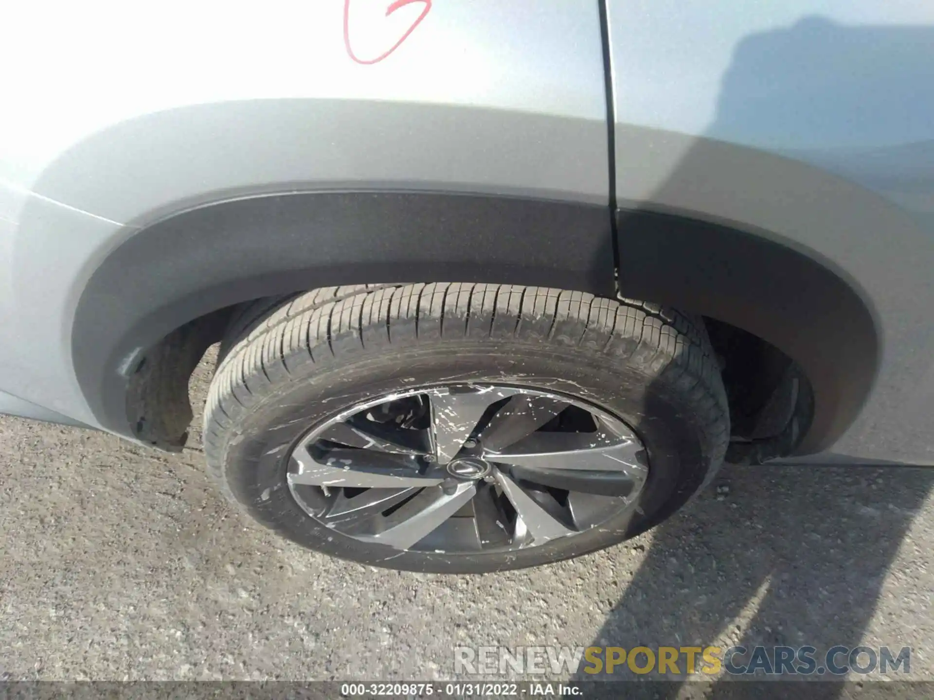 15 Photograph of a damaged car JTJYARBZ0K2127996 LEXUS NX 2019