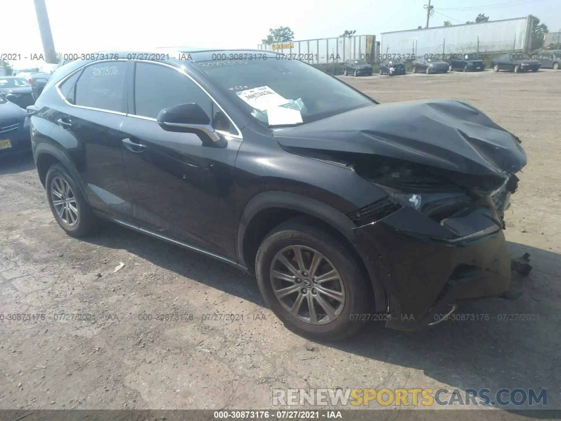 1 Photograph of a damaged car JTJYARBZ0K2128369 LEXUS NX 2019