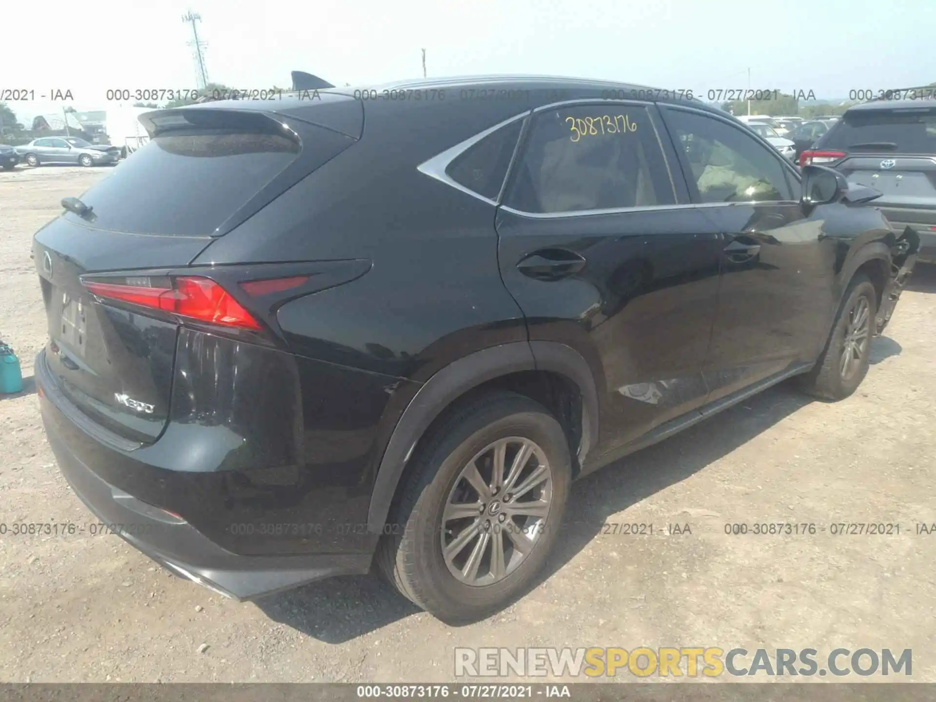 4 Photograph of a damaged car JTJYARBZ0K2128369 LEXUS NX 2019