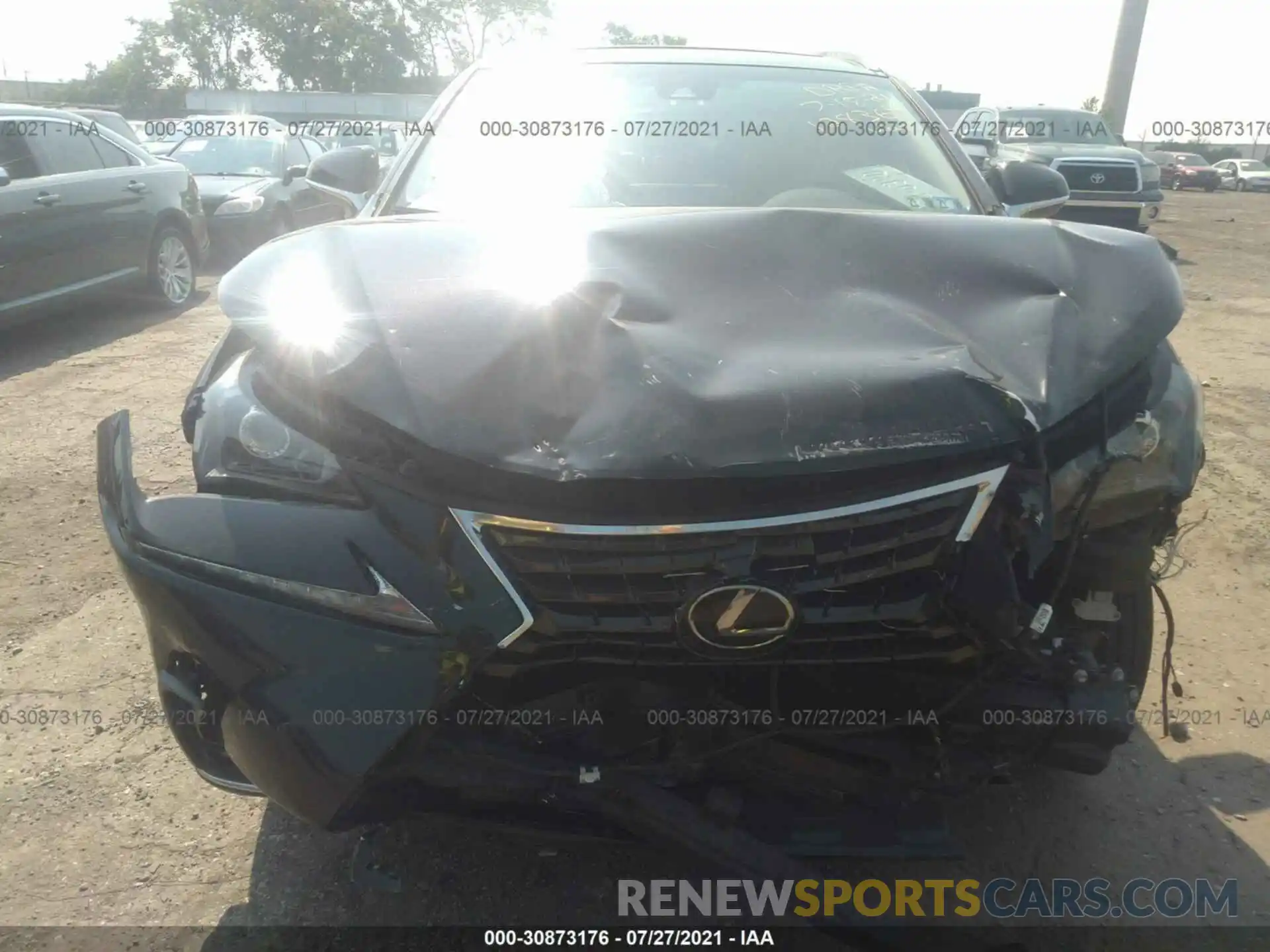 6 Photograph of a damaged car JTJYARBZ0K2128369 LEXUS NX 2019