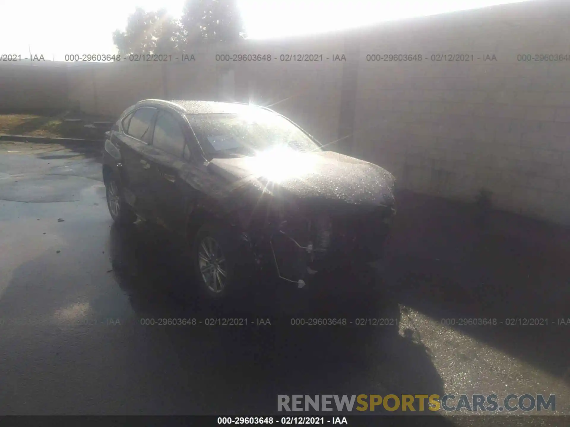 1 Photograph of a damaged car JTJYARBZ0K2128873 LEXUS NX 2019