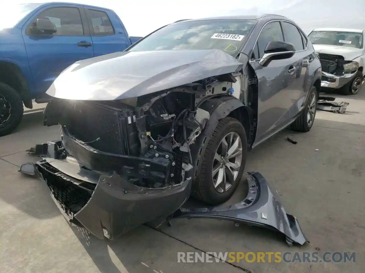 2 Photograph of a damaged car JTJYARBZ0K2130297 LEXUS NX 2019