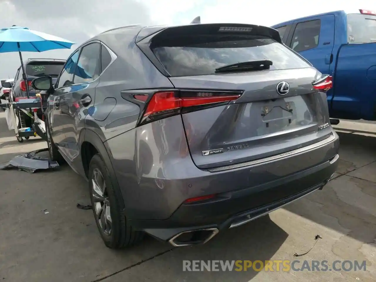 3 Photograph of a damaged car JTJYARBZ0K2130297 LEXUS NX 2019