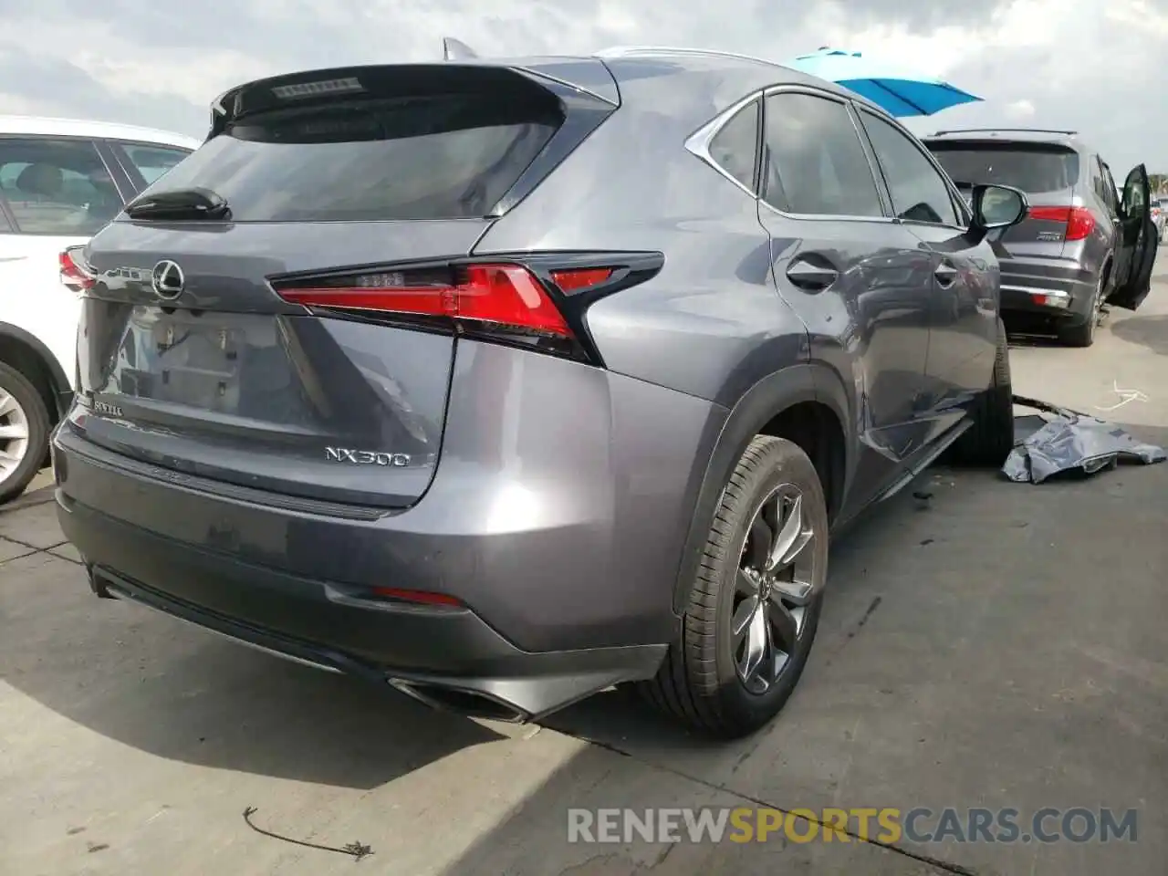 4 Photograph of a damaged car JTJYARBZ0K2130297 LEXUS NX 2019