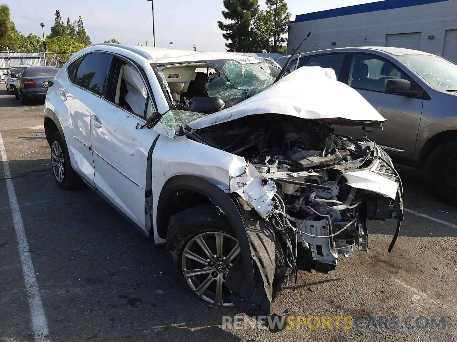 1 Photograph of a damaged car JTJYARBZ0K2130364 LEXUS NX 2019