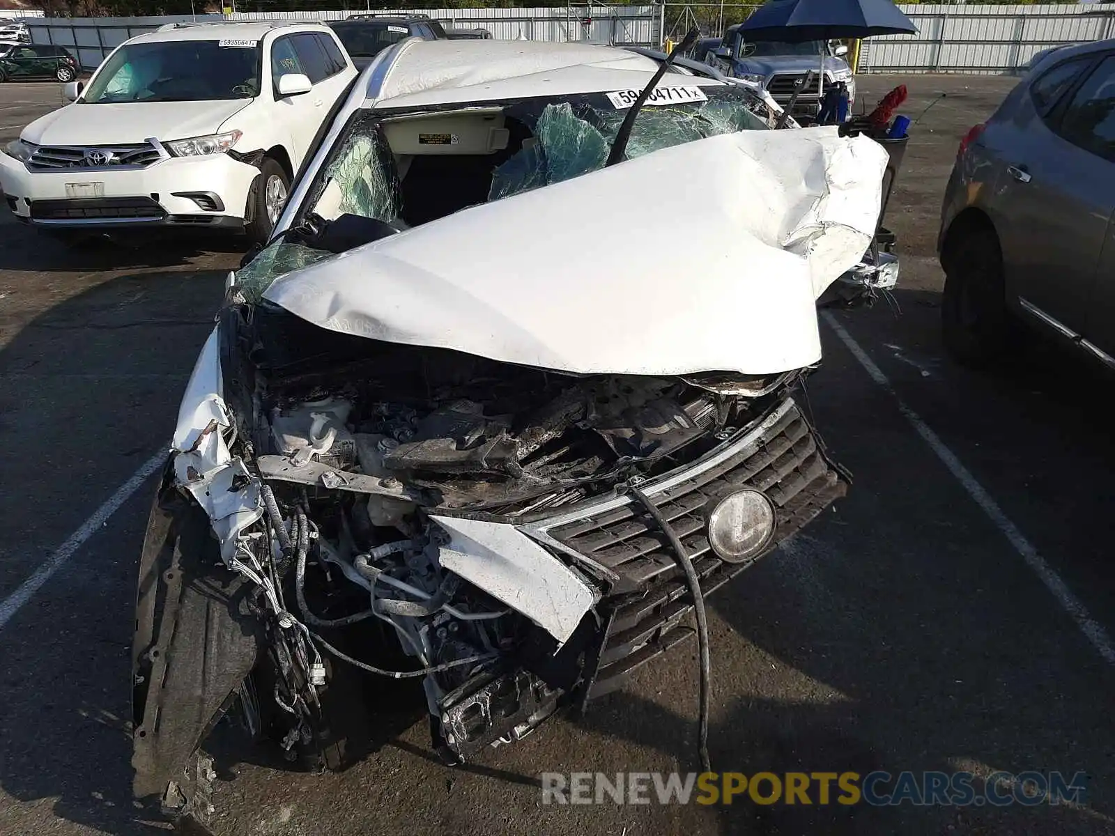 9 Photograph of a damaged car JTJYARBZ0K2130364 LEXUS NX 2019