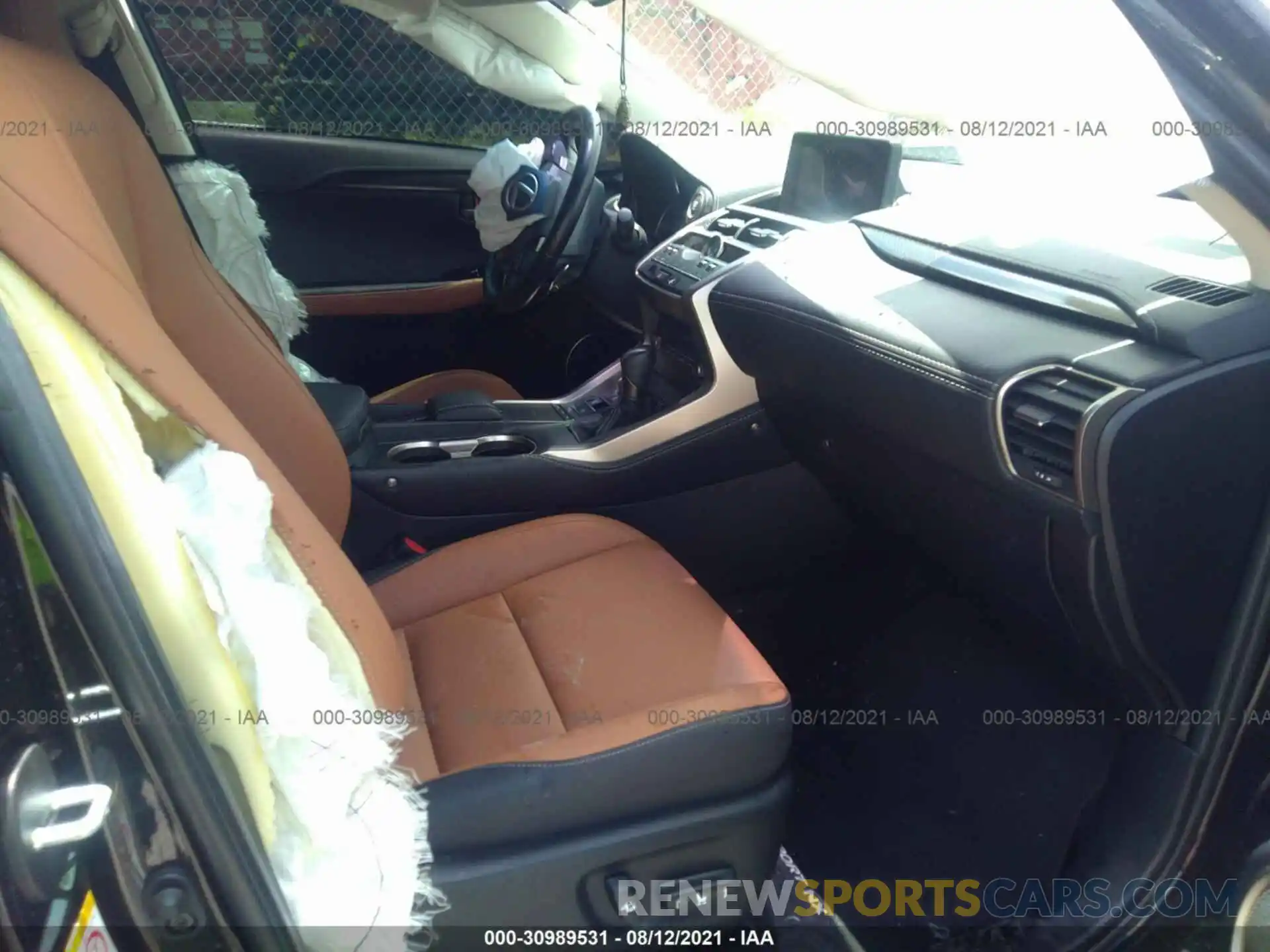 5 Photograph of a damaged car JTJYARBZ0K2130378 LEXUS NX 2019